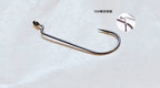 Fine Wire Offset Worm Hooks for Texas Rig, Size 10–1 – product photo