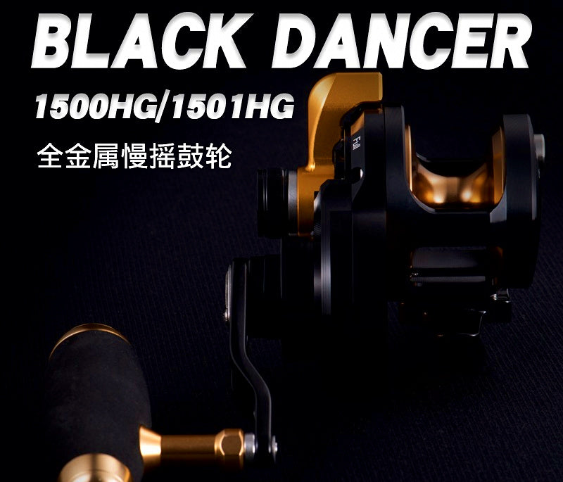 All-Metal Slow Pitch Jigging Reel, 6.2:1 Conventional – product photo