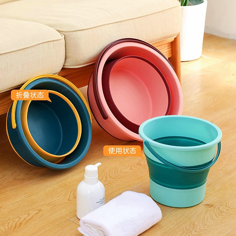 Collapsible Folding Bucket for Boat & Fishing, 5-17 L