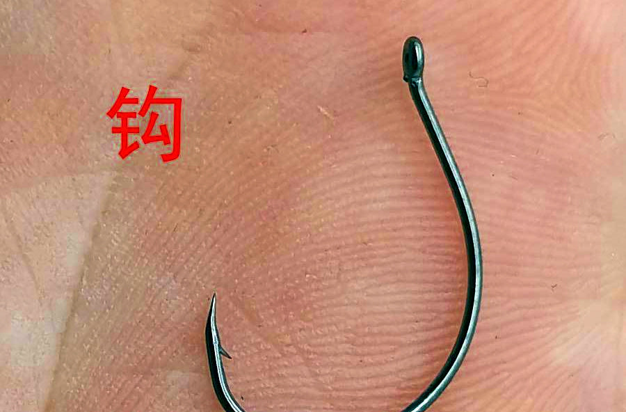 Barbed Shrimp Hooks, Bulk 100-Pack, Sizes #1–#6 – product photo