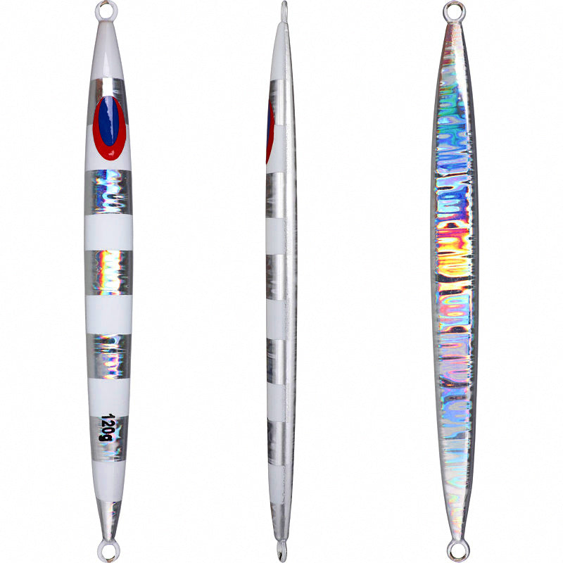 Laser Glow Stripe Metal Jig, 120–1200 g (4.2–42.3 oz) – product photo