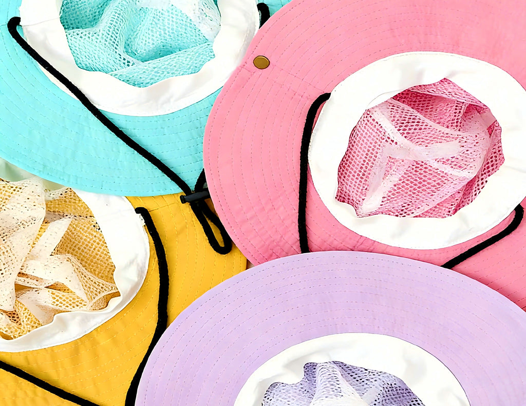 Quick-Dry Bucket Hat, Sun Protection, Kids & Adult Sizes – product photo