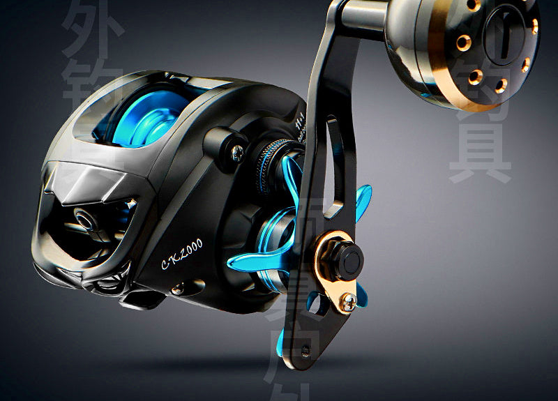 Slow Pitch Jigging Reel 6.3:1, 10 Bearing, Left/Right Hand – product photo