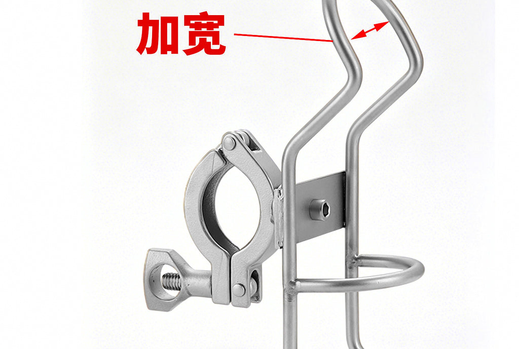 Boat Rail Mount Rod Holder with Wrench, 25 mm / 32 mm – product photo