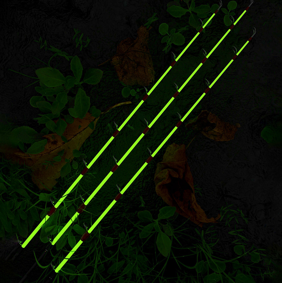 Gun Handle Cutlassfish Rod, 2-Piece, Glow Tip