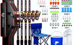 Carbon Rod and Reel Combo Set, 2.1–3.9 m (6.9–12.8 ft) – product photo