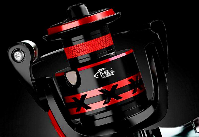All-Metal Spinning Reel, 1000–7000 Series, EVA Knob – product photo