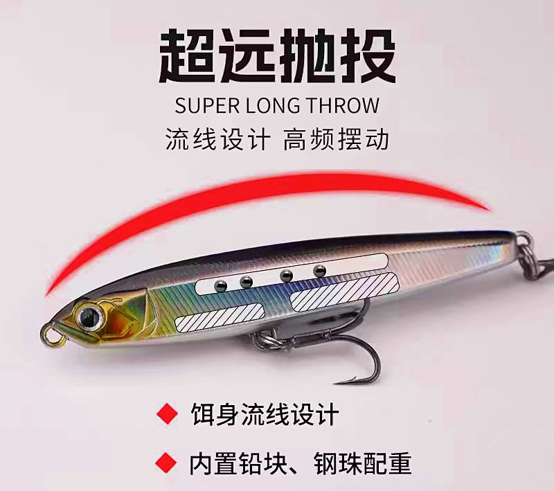 Sinking Pencil Lure, 10–24 g (0.35–0.85 oz) – product photo