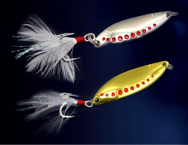 Casting Spoon Lure, Zinc Alloy, 2.5–25 g (0.09–0.88 oz) – product photo