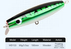 Wood Trolling Lure, 90 g (3.2 oz) 19 cm (7.5 in) – product photo