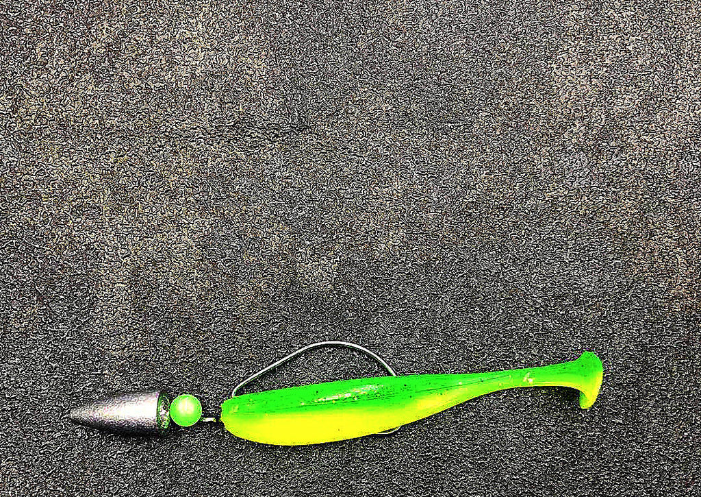 Double Tail Soft Plastic Swimbait, 5.5–7.5 cm (2.2–3.0 in) – product photo