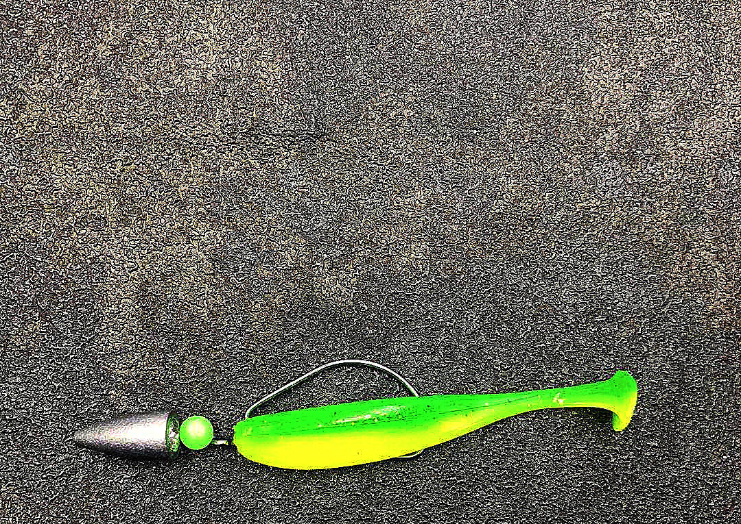 Double Tail Soft Plastic Swimbait, 5.5–7.5 cm (2.2–3.0 in) – product photo