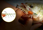 Weighted Glow Shrimp Soft Bait, 3-Pack, 6.3–11 cm (2.5–4.3 in) – product photo