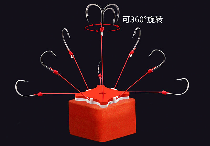 Swivel Flip-Hook Rig Set for Casting, Multiple Sizes – product photo