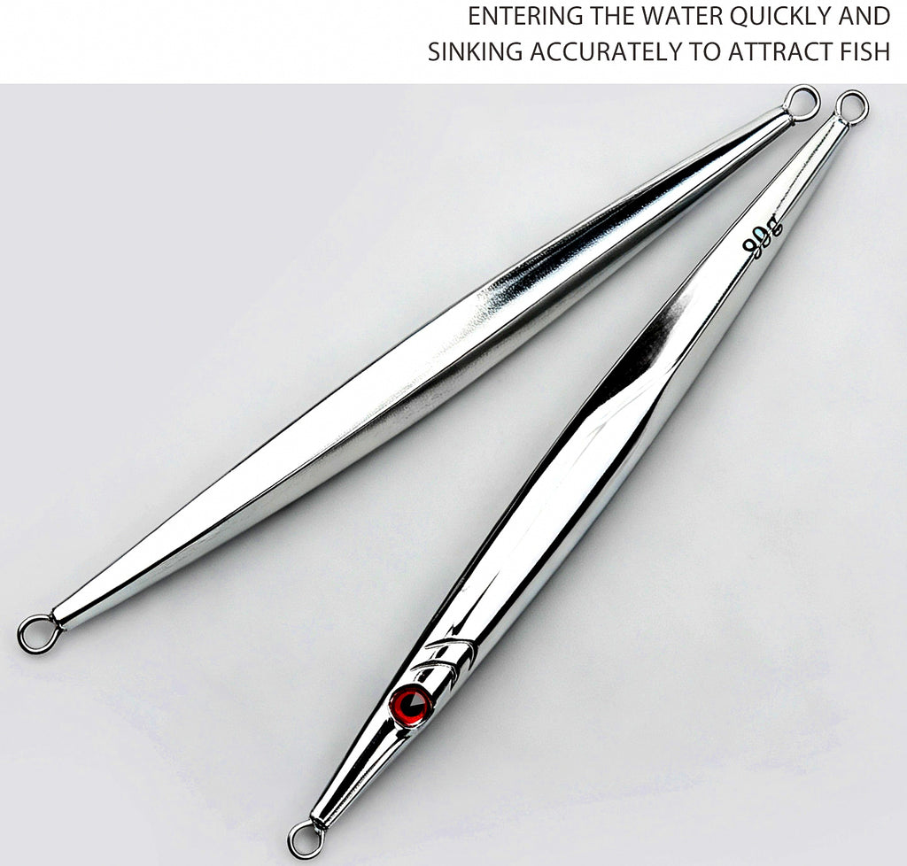 Chrome Metal Speed Jig, 60–500 g (2.1–17.6 oz) – product photo