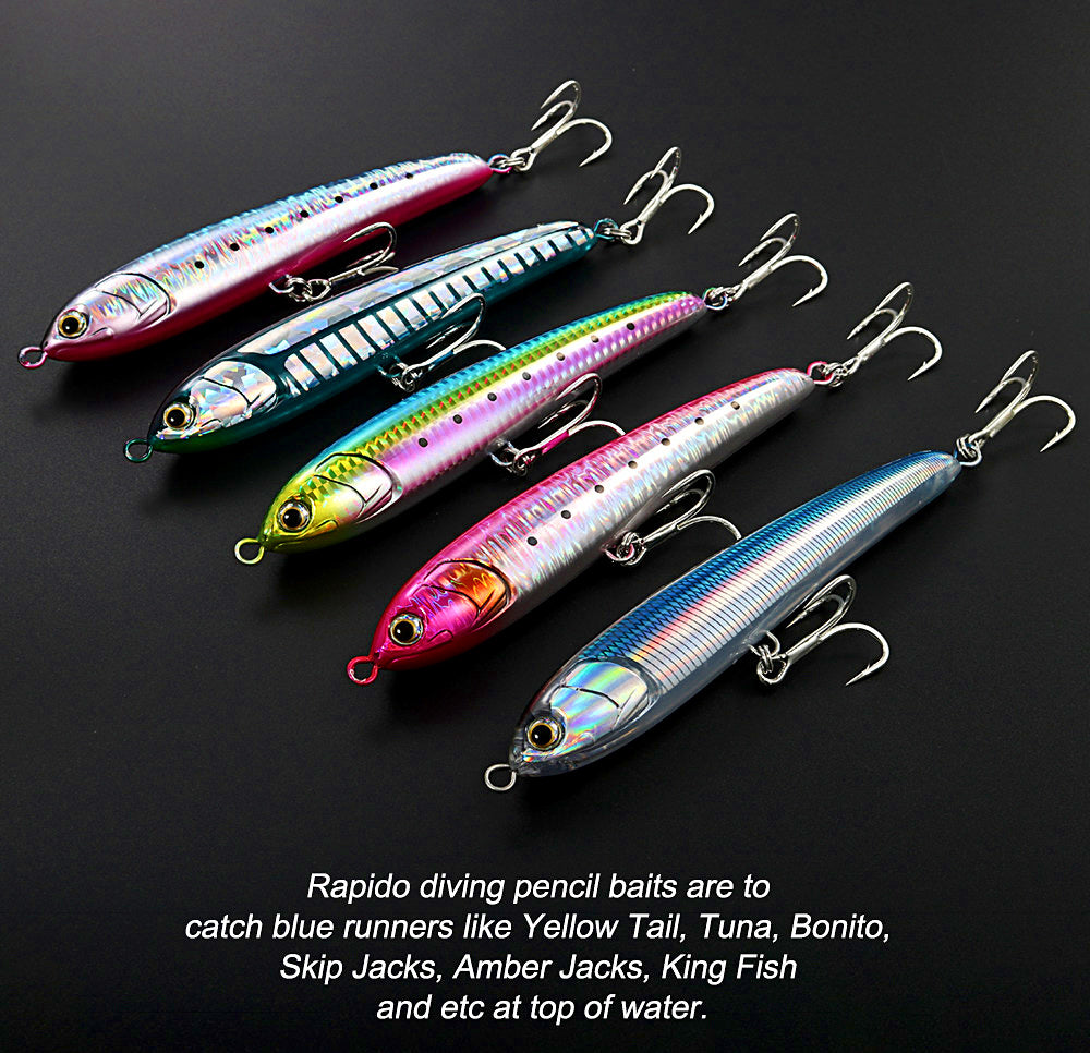 Floating Pencil Topwater Lure, 16 cm, 50 g (1.8 oz) – product photo