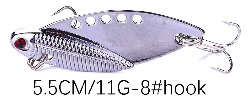 Black Sinking Metal VIB Vibration Lure, Long Cast – product photo