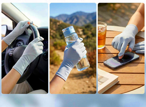 Sun Protection Fishing Gloves, Thin Touchscreen – product photo