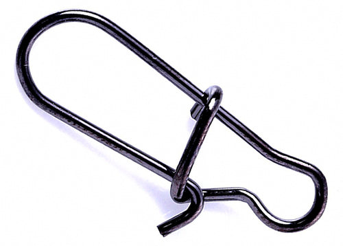 Stainless Steel Safety Pin Lure Connectors, Sizes #000–#8 – product photo