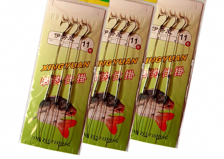 3-Hook Rig, Braided Line, Anti-Tangle Tube, Iseama/Maruseigo – product photo