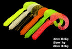 Curly Tail Grub Soft Bait, 4–8 cm (1.6–3.1 in) – product photo