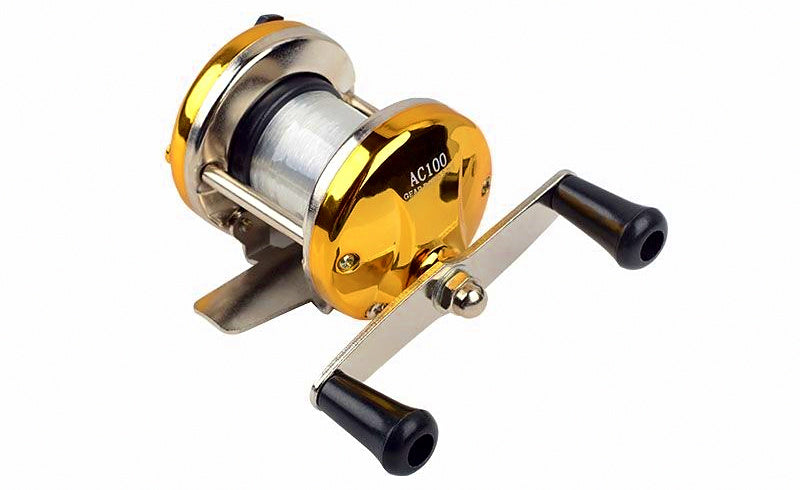 Metal Mini Drum Reel, Boat and Jigging Fishing Reel – product photo