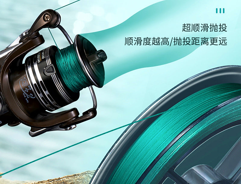 8-Strand PE Braided Fishing Line, 100 m & 150 m – product photo
