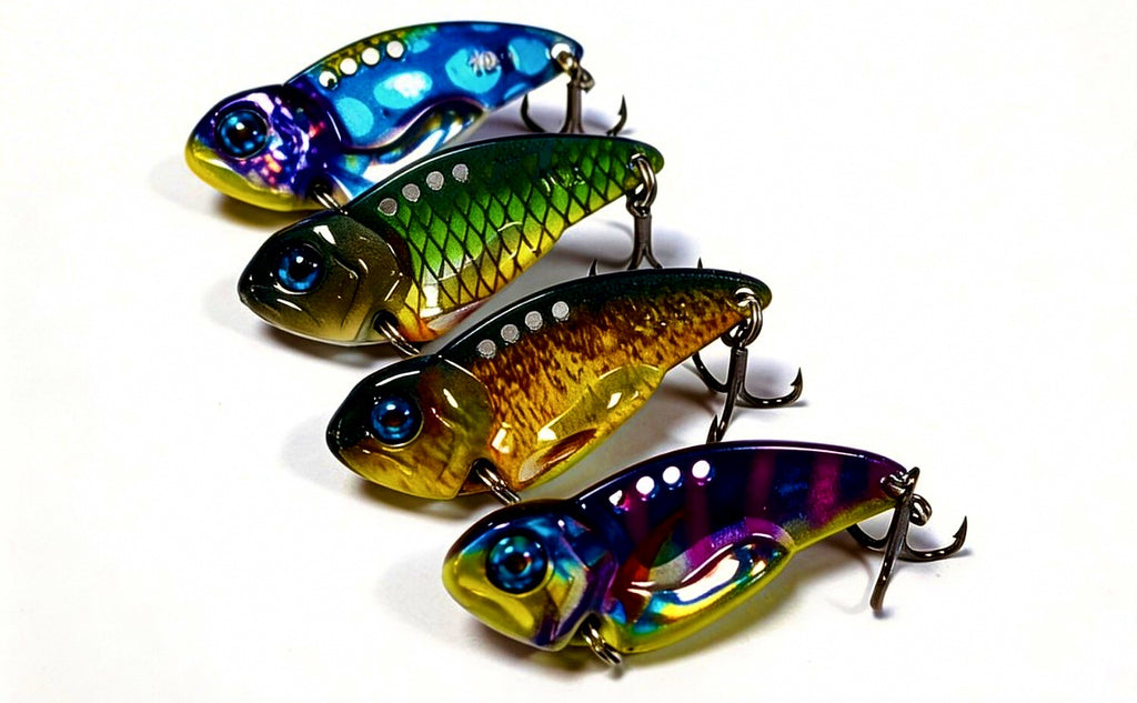 3D-Printed VIB Lure with Treble Hooks, 5–20 g (0.18–0.71 oz) – product photo