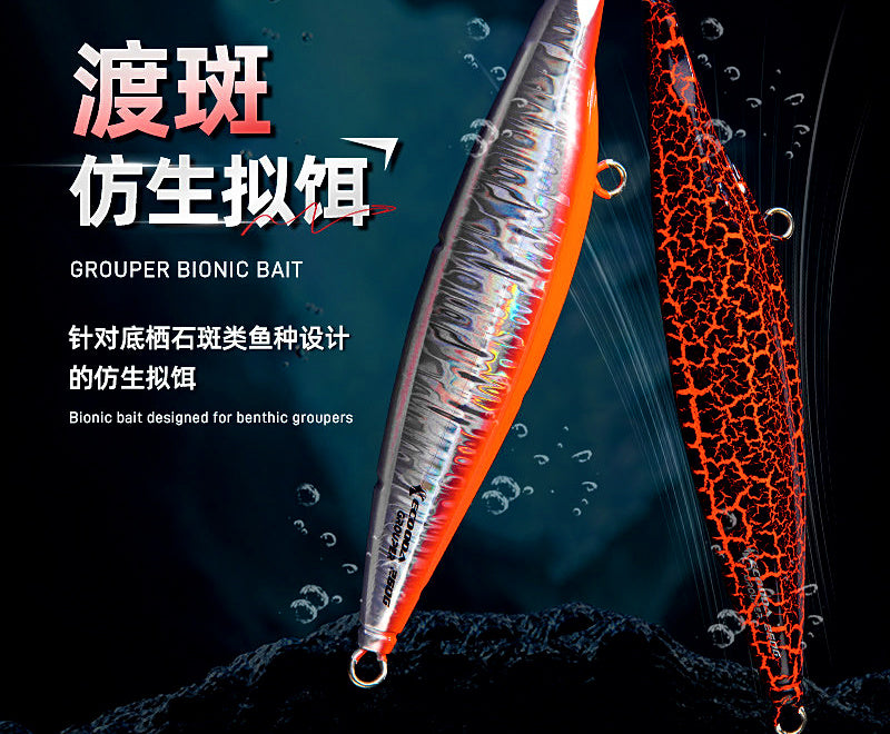 Glow Metal Jig for Boat Fishing, 200–360 g (7.1–12.7 oz) – product photo