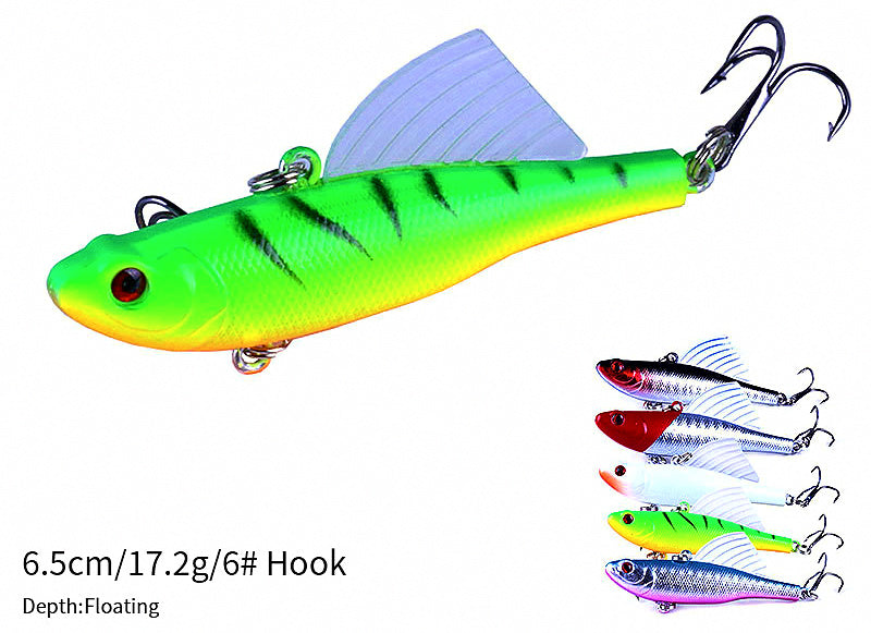 VIB Blade Bait Lure, 17 g (0.6 oz) Sinking, Rattle – product photo