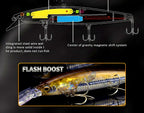 Laser Minnow Hard Bait, 16 cm (6.3 in) 28 g (1 oz) – product photo