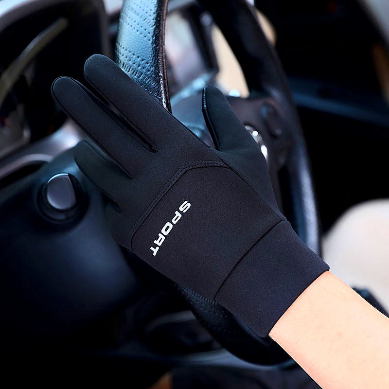Fleece-Lined Touchscreen Fishing Gloves, Full or 2-Finger – product photo