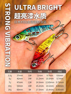 Metal VIB Blade Bait Lure, 2.5–18 g (0.09–0.63 oz) – product photo