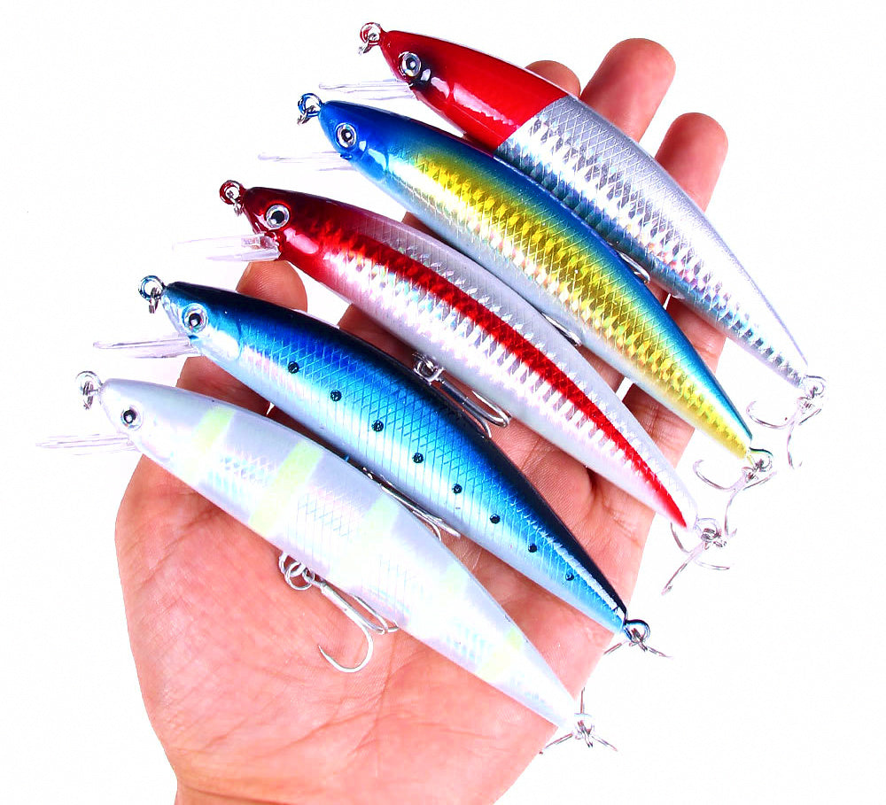 Sinking Minnow Hard Bait, 12 cm 39 g (1.4 oz) – product photo