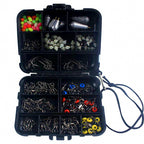 175-Piece Terminal Tackle Kit with Hooks, Swivels & Sinkers