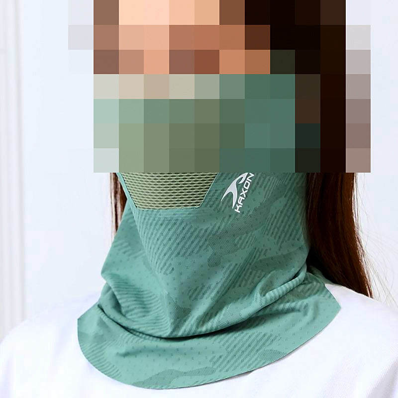 Camo UV Sun Protection Face Mask Neck Gaiter, Quick-Dry – product photo