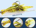 Glow Soft Shrimp Lure with Hook, 3–20 Pack – product photo