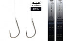 Pre-Tied Double Hook Snell Rigs, 8 Pairs, 65 cm (25.6 in) – product photo