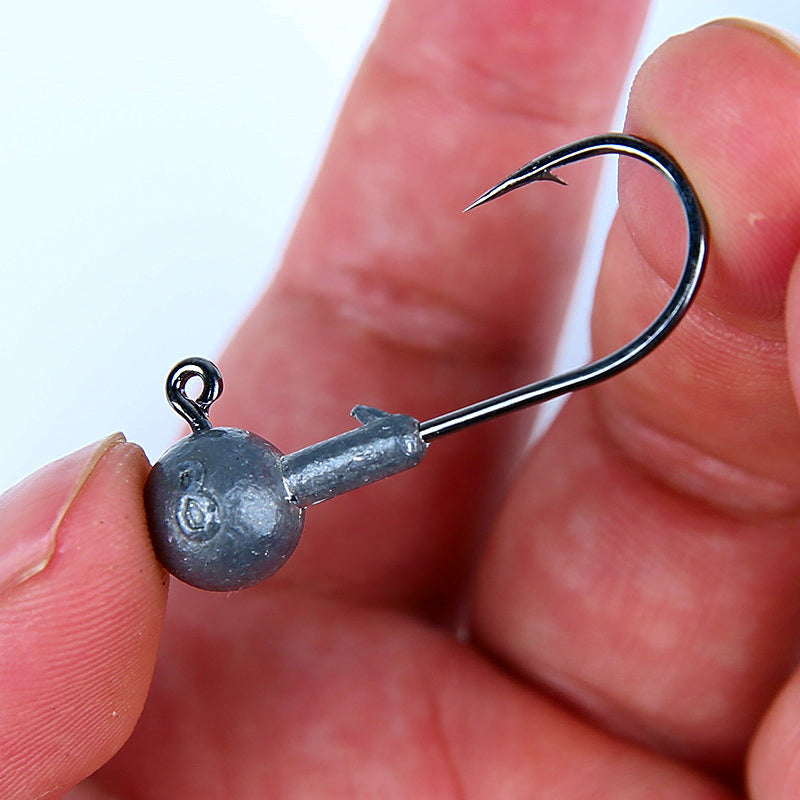 Lead Jig Head Hooks, 2–20 g (0.07–0.71 oz), 50 Pack – product photo