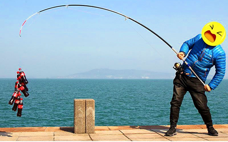Carbon Telescopic Snagging Rod, 2.1–5.4 m (6.9–17.7 ft) – product photo