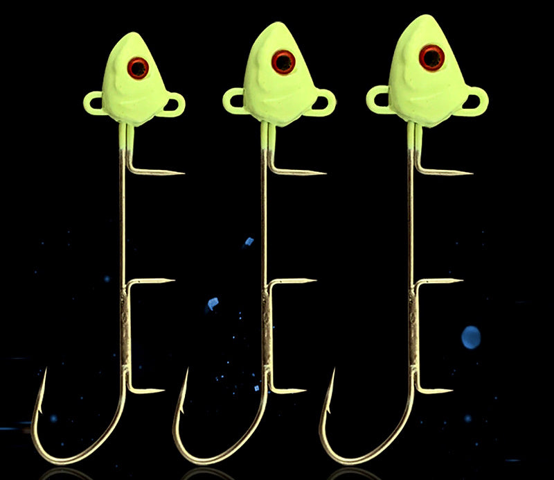 Lead Head Jig Hook, 15-22 g (0.5-0.8 oz) Saltwater Boat Jig – product photo