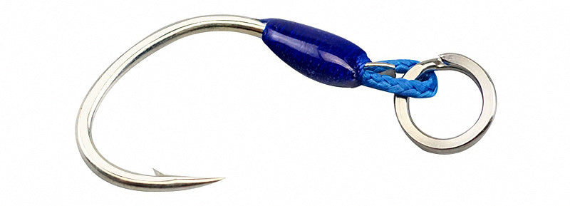 Barbed Jig Assist Hooks, Fully Thread-Wrapped, 5 Pack – product photo