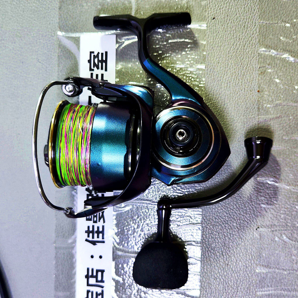 Spinning Reel Wrap Film Sticker Set, Pre-Cut, Size 5000 – product photo