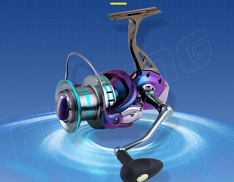 All-Metal Spinning Reel, Front Drag, Sizes 1000–16000 – product photo