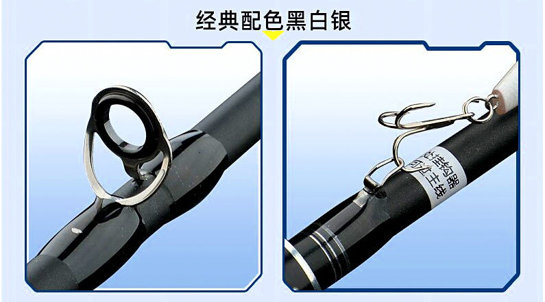 2-Piece Lure Rod & Reel Combo, 1.65–2.4 m (5 ft 5 in–7 ft 10 in) – product photo