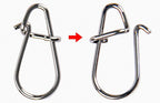 304 Stainless Steel Fishing Snaps, Sizes 00-3, Single or 100 Pack – product photo