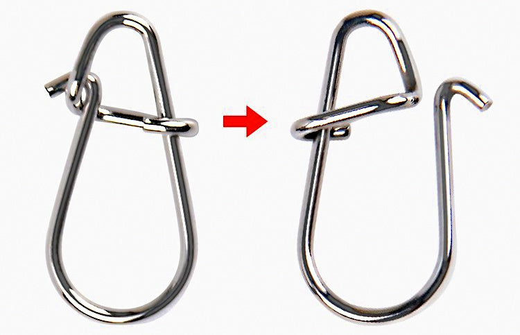 304 Stainless Steel Fishing Snaps, Sizes 00-3, Single or 100 Pack – product photo