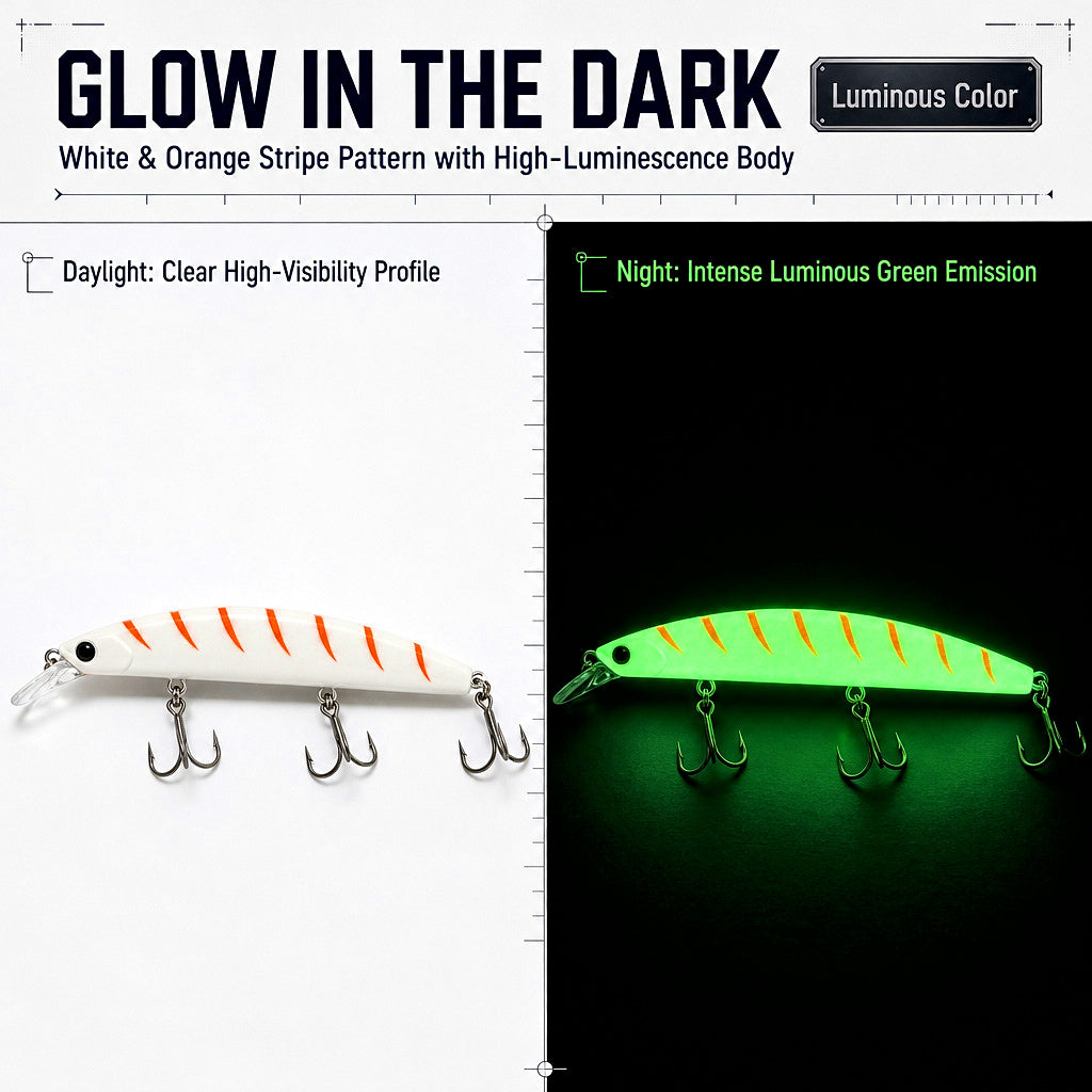 Sinking Minnow Lure, 16.5 g and 28 g (0.58 oz / 1 oz) – product photo