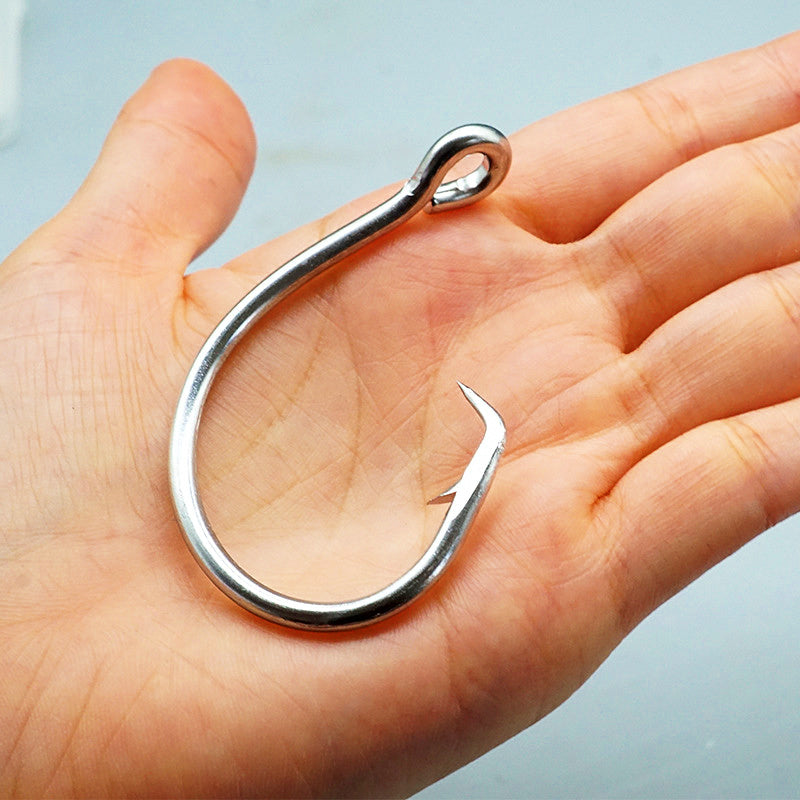 Stainless Steel Circle Hooks, Sizes 6/0–28/0 – product photo