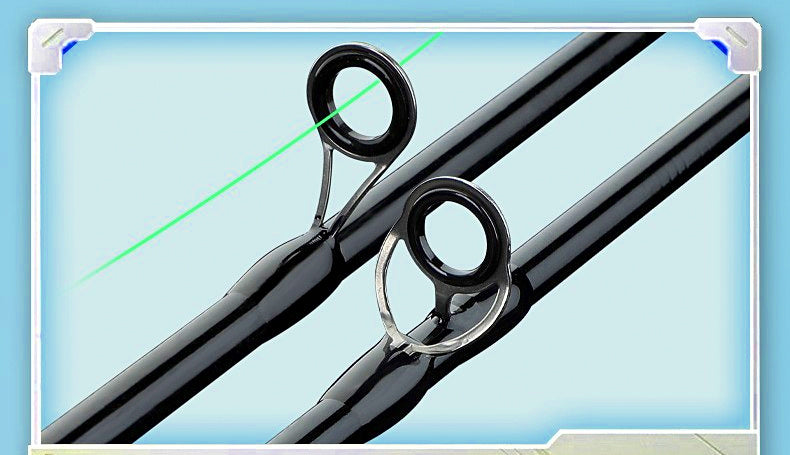Fiberglass 2-Piece Spinning/Casting Rod, 1.65-2.1 m (5.4-6.9 ft) – product photo